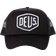 Deus Ex Machina Baylands Mesh Back Trucker Cap - Black/White