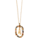 Pdpaola Letter Necklace - Gold/Multicolour