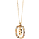 Pdpaola Letter Necklace - Gold/Multicolour