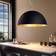 Eglo Gaetano 1 Black/Gold Pendant Lamp ∅ 53cm