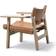 Fredericia Furniture The Spanish Soap Oak / Natural Saddle Leather Lænestol 67cm