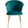 Dunelm Kendall Teal Kitchen Chair 77cm