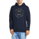 Jack & Jones Structure Hooded Sweatshirts - Navy Blazer