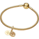 Pandora Happy Birthday Cake Dangle Charm - Gold/Transparent