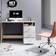 Stella Trading Adria Oak Sonoma/White Skrivebord 50x120cm