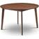 Julian Bowen Farringdon Circular Walnut Dining Table 120cm