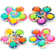Shein 1pc New Product Rat Killer Pioneer Color Gyroscope Rotating Fingertip Gyroscope Decompression Bubble Joy Decompression Toy With Random Colors