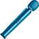 Le Wand Rechargeable Vibrating Massager Blue