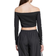 adidas Women Originals Adicolor Off Shoulder Top - Black