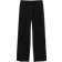 Pull&Bear Striped Wide Leg Trousers - Black