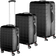 tectake Hard Shell 3 stk. - Black