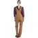 Carhartt Rugged Flex Loose Fit Canvas Bib Overall - Brown