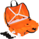 Trunki Tipu The Tiger 46cm - Orange