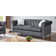 Glory Furniture Raisa Grey Sofa 83" 3 Seater