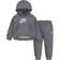 Nike Jogginganzug - Graumeliert/Rosa