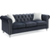 Glory Furniture Raisa Black Sofa 83" 3 Seater