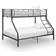vidaXL Metal Bunk Bed 147.5x210cm