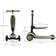 Kinderkraft Balance Bike & Three Wheel Scooter Halley Green