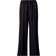 Gina Tricot Relaxed Wide Trousers Pressveckad - Svart