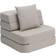 by KlipKlap 3-Fold Sofa Single Beige/Sand