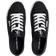 Calvin Klein Canvas Platform Trainers W - Black