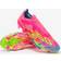 adidas F50+ FG Ground Cleats - Lucid Lemon/Blue Fusion