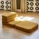 by KlipKlap 3-Fold Sofa Single Mustard