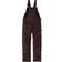 Carhartt 102776 Duck Bib Overall - Dark Brown
