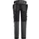 Snickers Workwear 6275 4-Way Holster Pockets Stretch Trousers - Steel Grey/Black