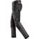 Snickers Workwear 6275 4-Way Holster Pockets Stretch Trousers - Steel Grey/Black