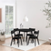 Casa Living Roxby Black Spisebord 105cm