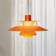 Louis Poulsen PH 5 Mini Orange Pendant Lamp ∅ 30cm