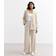 New Look Co-Ord Linen Wide Leg Stripe Trousers - Cream Striped