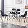 Kosy Koala 4 Seater Glass Rectangle Dining Set