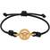 Versace Medusa 95 Leather Bracelet - Gold/Black