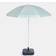 OHS Parasol Umbrella Garden Outdoor Canopy Pale Green