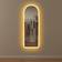 Homcom Full Length with Lights Dimming and 3 Colour Adjustable Wall Mirror