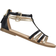 Geox Girl's Skarly - Black/Platinum