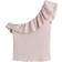 H&M Flounced One-Shoulder Top - Light Pink