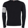 Thom Browne Wool 4-Bar Pullover - Navy