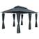 Casaria Pavillon Topas Anthrazit 3 x 4 m UV-Schutz