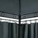 Casaria Pavillon Topas Anthrazit 3 x 4 m UV-Schutz