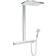 Hansgrohe Showerpipe Rainmaker Select E 460 (27106400) Hvid, Krom