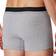 Schiesser Shorts 3-pack - Black/Grey