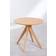 Sklum Sekiz Natural Wood Dining Table 80cm