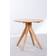 Sklum Sekiz Natural Wood Dining Table 80cm