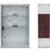 Relaxdays Armadietto Pronto Soccorso 45 x 30 x 12 cm