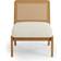 Dunelm Bilbao Sherpa Occasional Ivory Armchair 74cm