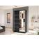 Mirjan24 Glenmore Black Garderob 100x200cm