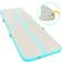 vidaXL Inflatable Gymnastics Mat with Pump 500x100x10 cm - Green